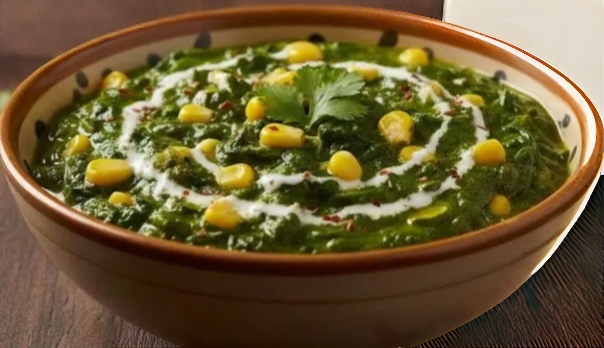 Palak corn
