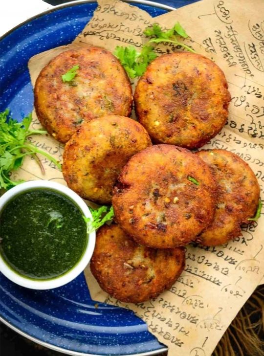 Aloo corn tikki