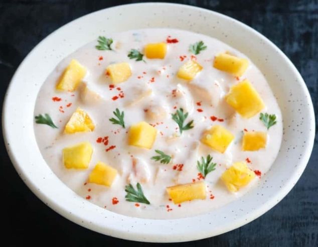 Pineapple raita